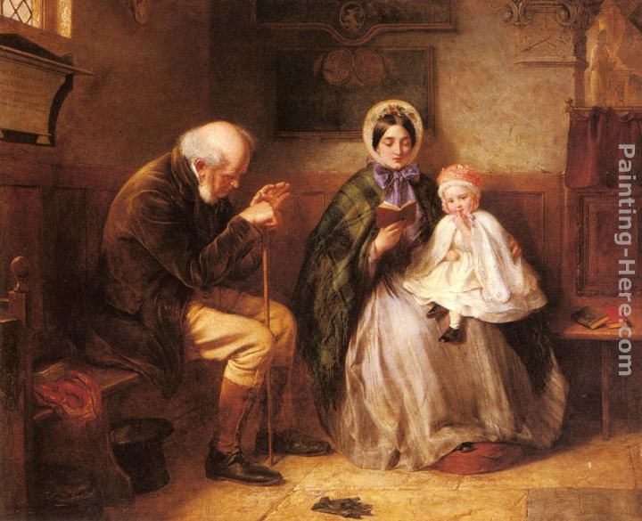 Edward Hughes In Church